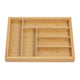 Organizador de cubiertos de bambú extensible GreenBlue, 325-500x430x45mm, GB379