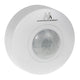 Maclean MCE314 W Detector de movimiento PIR, alcance 6 m, techo, carga máx. 1200 W, IP20