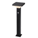 Candeeiro de exterior Rabalux, candeeiro de pé solar, LED 4W, IP44, preto, Geleen