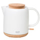 Adler AD 1304 Hervidor eléctrico de cerámica 1,0L, 1200W, Color crudo