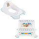 Tapa antideslizante para inodoro Psi Patrol - Paw Patrol+ Plataforma antideslizante Psi Patrol, Blanca, Max 120kg