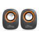 Altavoces para ordenador 2.0 con alimentación USB, Media-Tech, MT3137