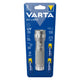 Linterna manual LED UV 15638 de aluminio, longitud de onda UV de 395-400 nm, tecnología Multi LED + pilas Varta incluidas