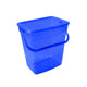 Recipiente de pó azul transparente Plast Team 10L