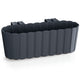 Maceta de barandilla para balcón, caja colgante, vallacaja de flores caja de balcón maceta 4.9L 383x212x130mm Boardee Hook