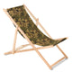 Espreguiçadeira de madeira de faia camuflada GreenBlue GB183