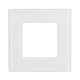 Marco de cristal Maclean, individual, blanco, 86x86mm, MCE730W
