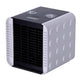 Aquecedor cerâmico com ventilador PTC Aquecedor elétrico 1500 W cinza