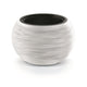 Prosperplast Furu Bowl Maceta Redonda para Interior y Exterior Plástico Resistente a Rayos UV Ø 435mm (Blanco)