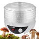GreenBlue GB195 desidratador de alimentos, cogumelo, secador de vegetais e frutas, 250 W, extra silencioso, 5 peneiras