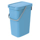 Keden Systema Q Cubo de Basura Cubo de Reciclaje 12L Azul Claro