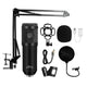 Microfone condensador Media-Tech MT397K, suporte ajustável, acessórios