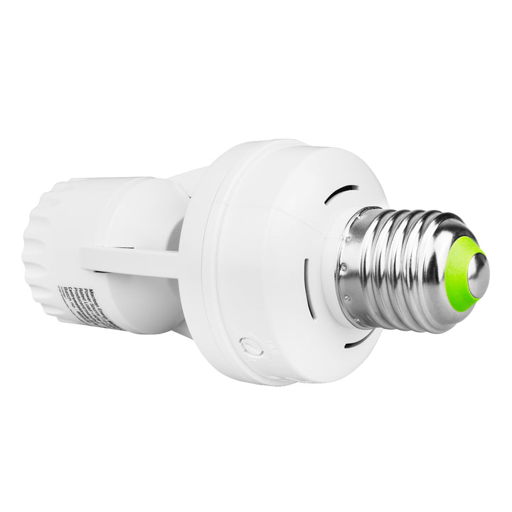 Suporte de lâmpada com sensor de movimento de 360°