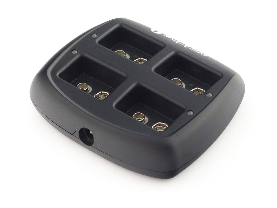 Cargador EverActive NC-109 para baterías de 9V 4x 100mA máx.