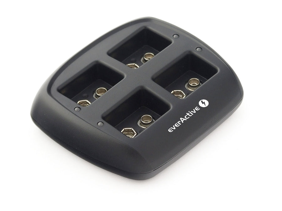 Cargador EverActive NC-109 para baterías de 9V 4x 100mA máx.