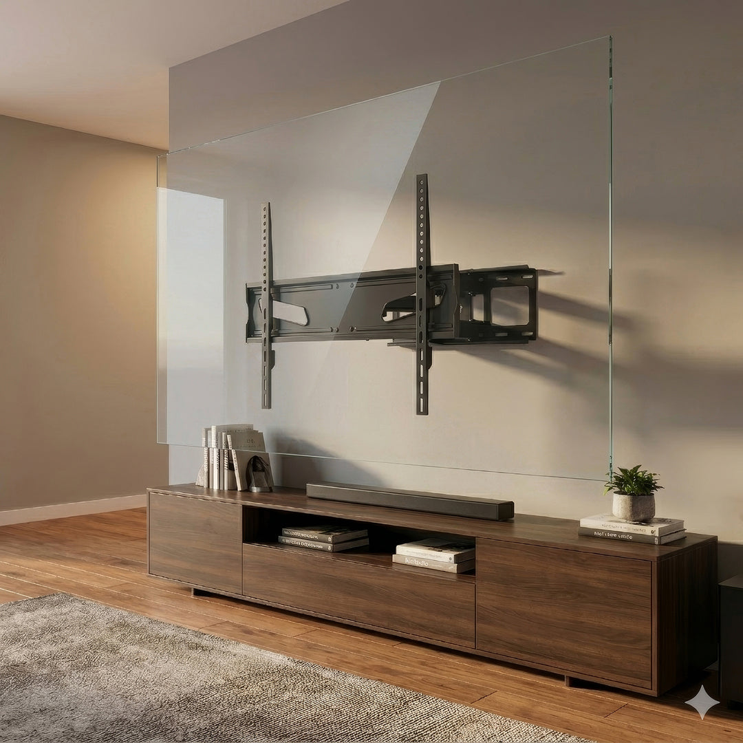 Maclean MC-723B Soporte de pared para TV pantalla LCD/LED TV 37-80", Carga máx. 45kg, máx. VESA 600x400