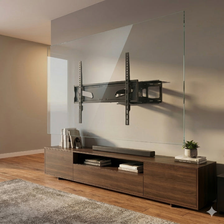 Maclean MC-723B Soporte de pared para TV pantalla LCD/LED TV 37-80", Carga máx. 45kg, máx. VESA 600x400