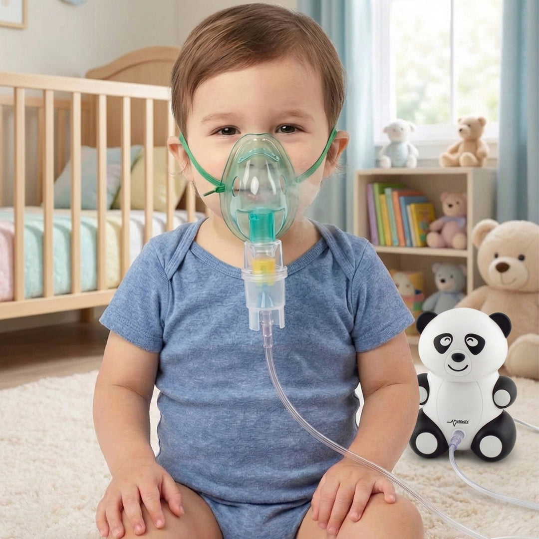 Nebulizador ProMedix PR-812 para crianças - Panda risonho