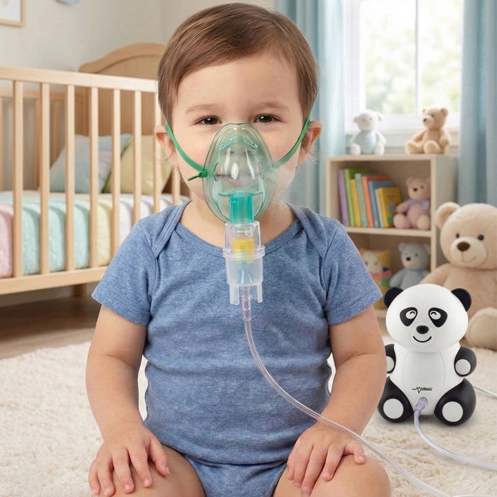Nebulizador ProMedix PR-812 para crianças - Panda risonho