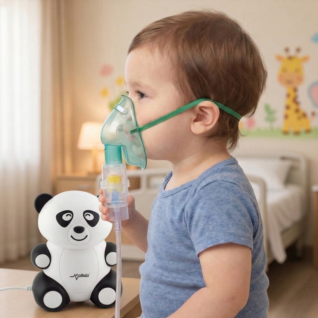 Nebulizador ProMedix PR-812 para crianças - Panda risonho