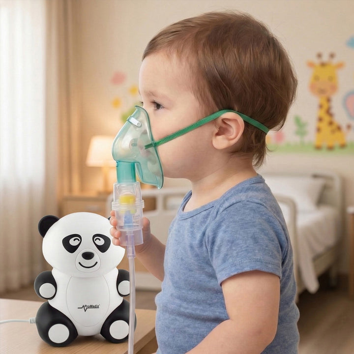 Nebulizador ProMedix PR-812 para crianças - Panda risonho