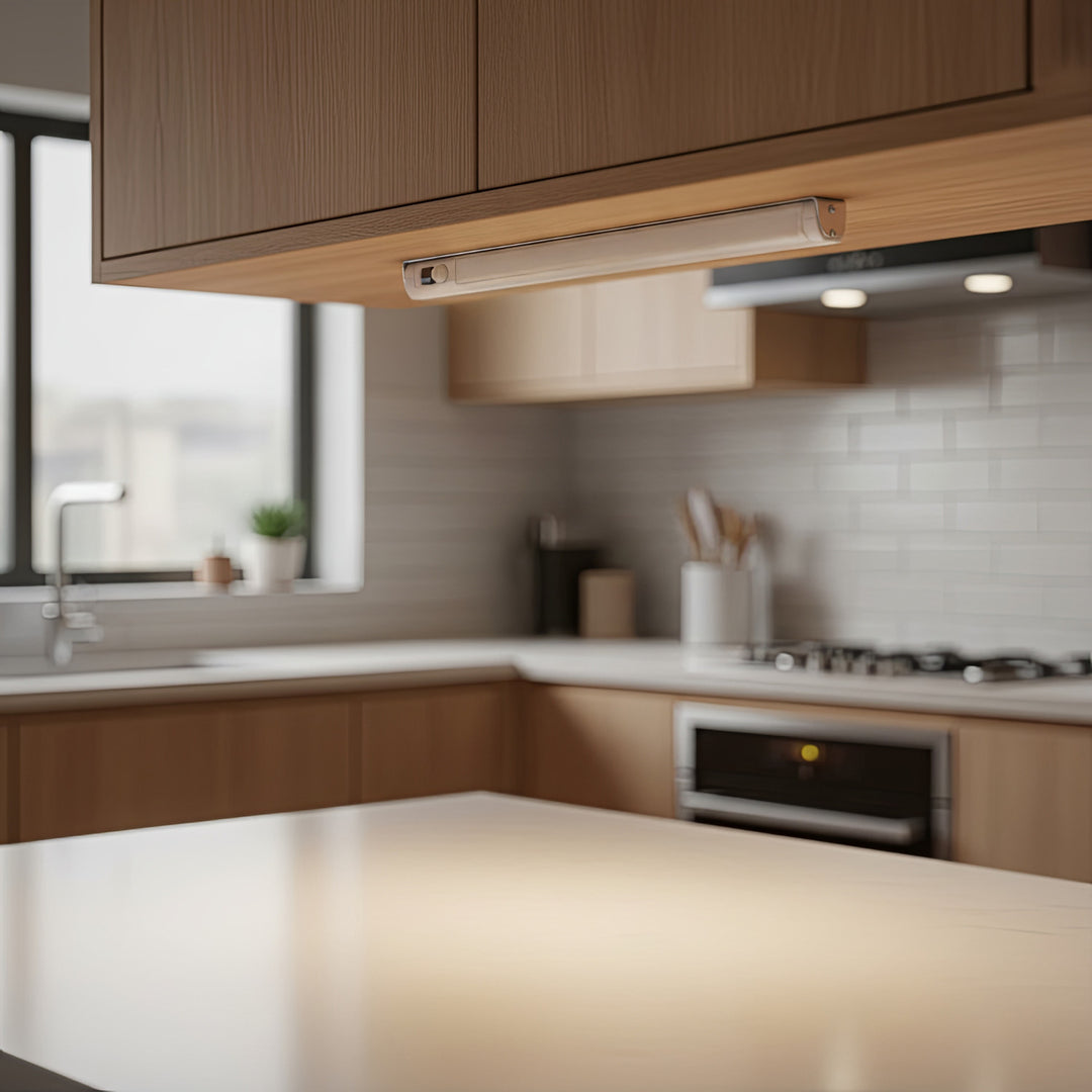 Lâmpada fluorescente de cozinha para armário de cozinha 9 LED SWD com detector de movimento PIR de 120 graus rotação de 360 ​​° Maclean MCE166
