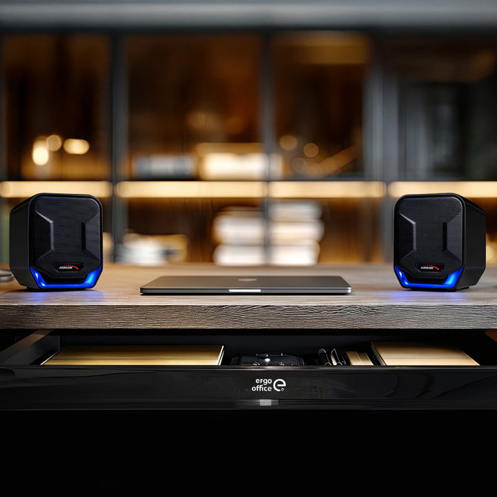 Altavoces estéreo de alta calidad para computadoras portátiles y de escritorio Audiocore AC865