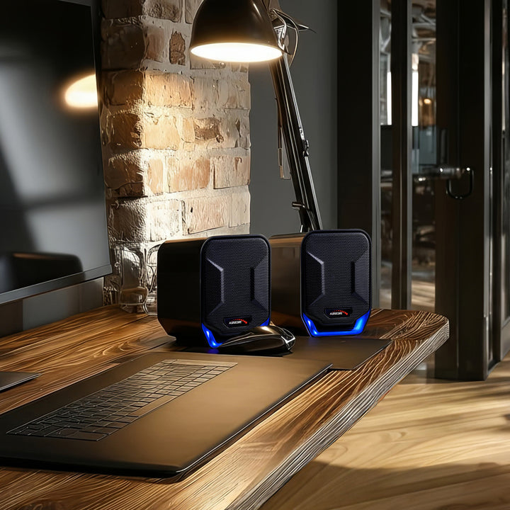 Altavoces estéreo de alta calidad para computadoras portátiles y de escritorio Audiocore AC865