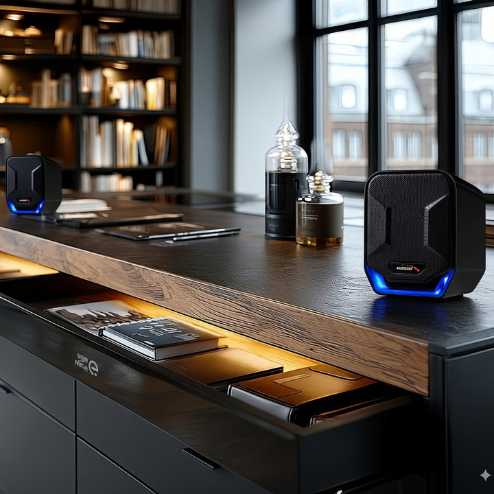 Altavoces estéreo de alta calidad para computadoras portátiles y de escritorio Audiocore AC865