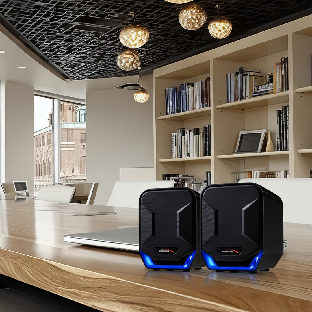 Altavoces estéreo de alta calidad para computadoras portátiles y de escritorio Audiocore AC865