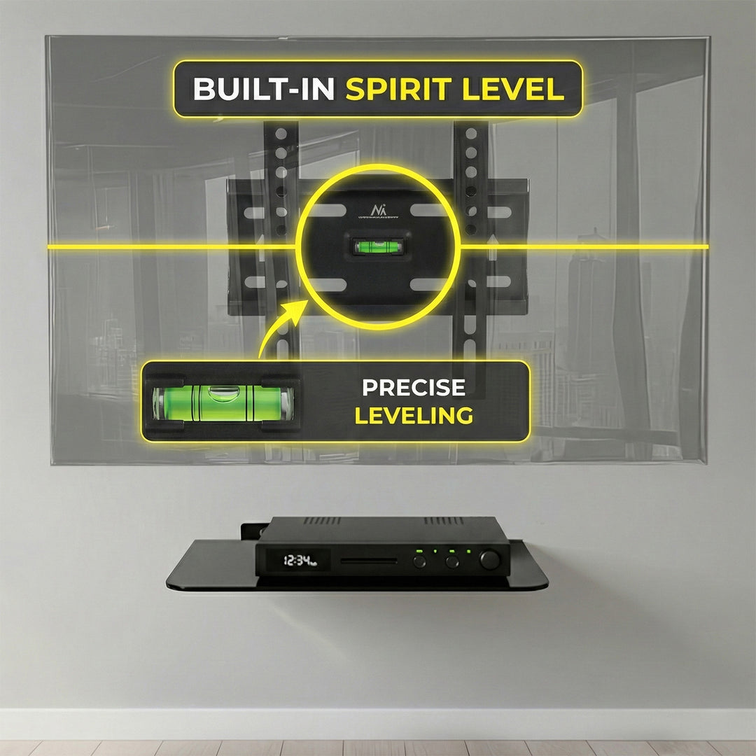 Suporte TV Maclean MC-777 13" - 50" Preto 35 kg VESA 200x200
