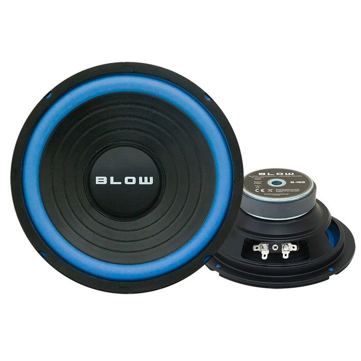 Altifalante Subwoofer 100W 8 Ohm 6,5" Blow B-165 Suspensão de espuma de papel