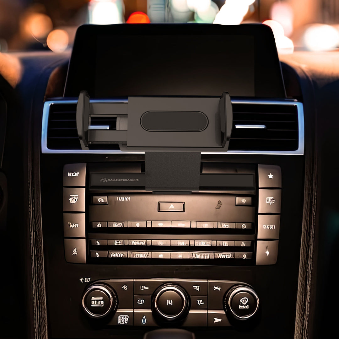 Suporte universal para telemóvel com fácil instalação na ranhura para CD em quase todos os automóveis