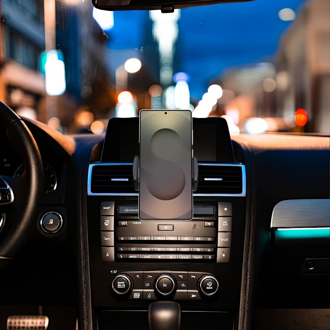 Suporte universal para telemóvel com fácil instalação na ranhura para CD em quase todos os automóveis