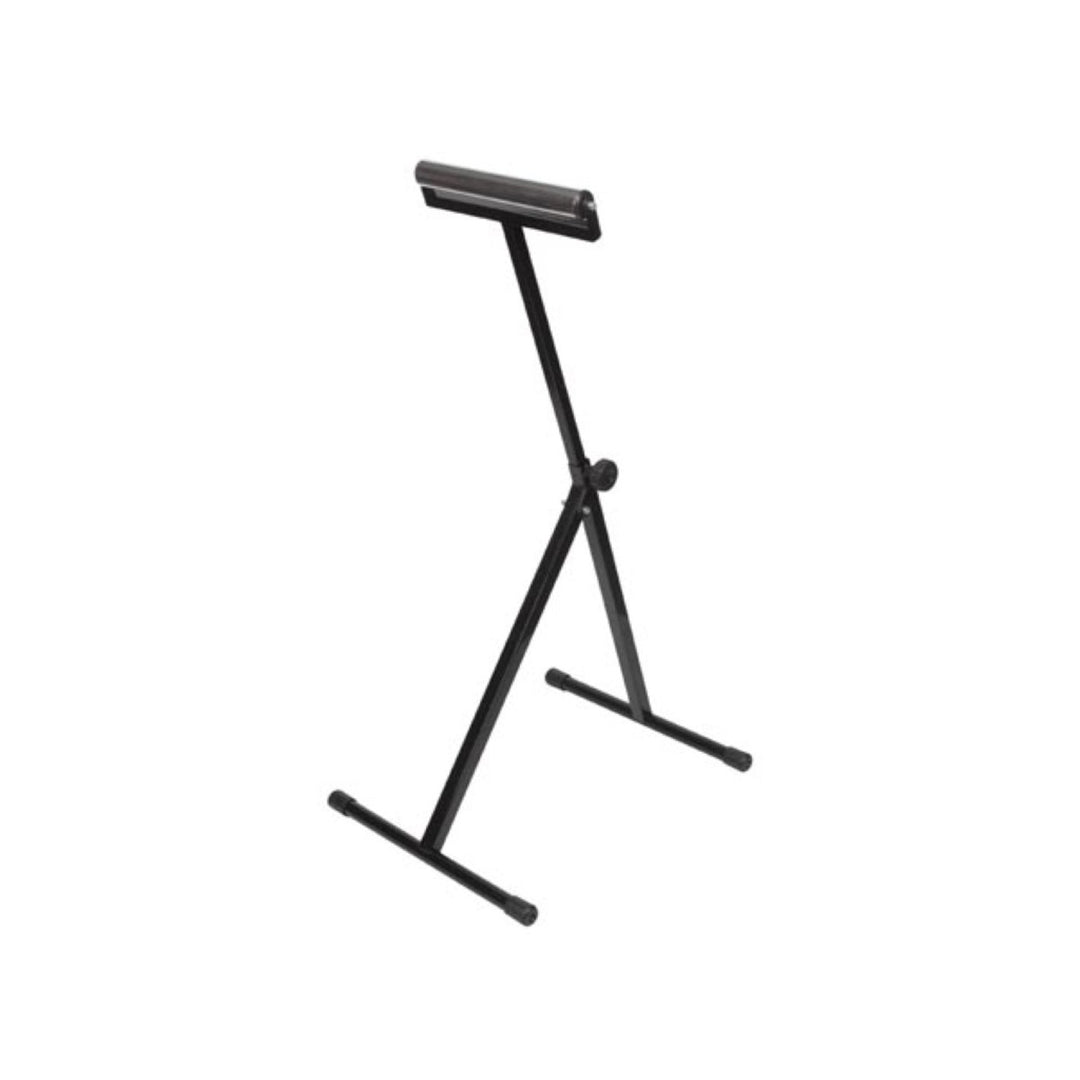 Suporte de rolo preto Toolland MP90, ajustável em altura telescópica
