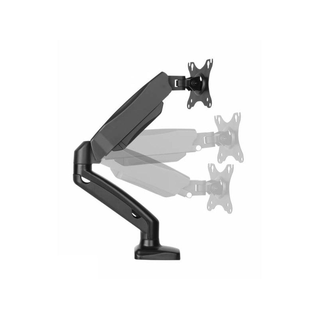 Soporte MONITOR para mesa de trabajo de escritorio LCD LED 13-27 "guía de cable de 6,5 kg de carga