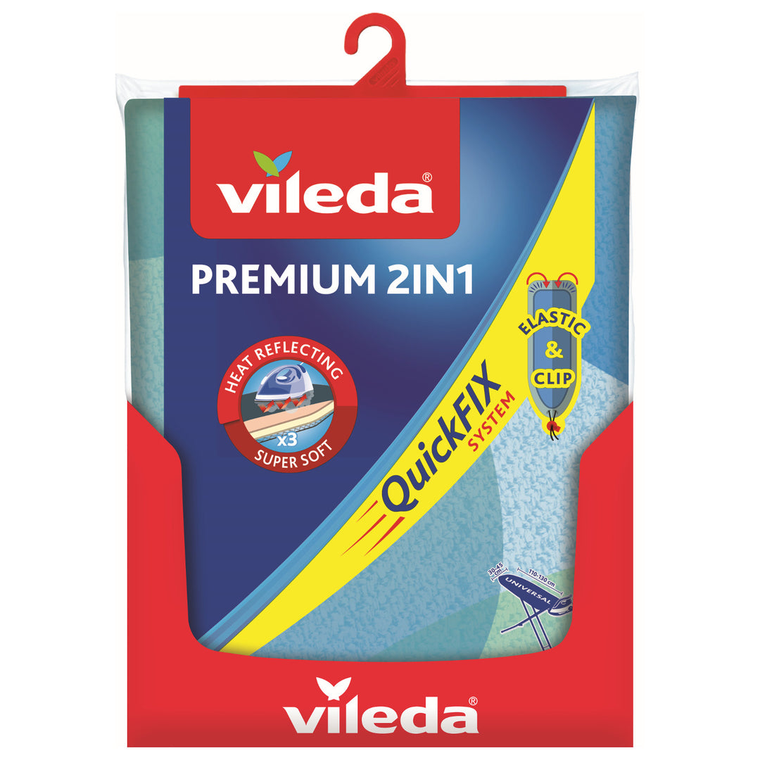 Capa para tábua de passar roupa VILEDA PREMIUM 2 em 1