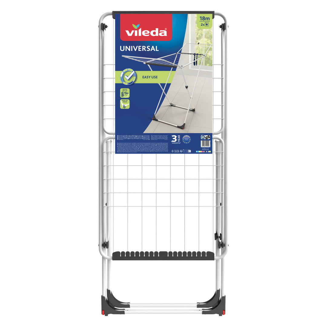 Vileda Universal rueda plegable secadora de ropa 18m