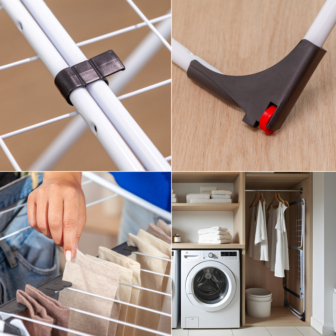 Vileda Universal rueda plegable secadora de ropa 18m