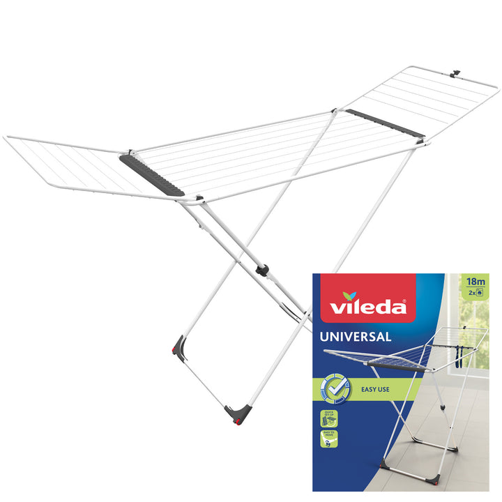 Vileda Universal rueda plegable secadora de ropa 18m