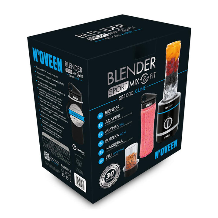 Batidora de vaso Noveen Sport Mix & Fit SB1000 X-line