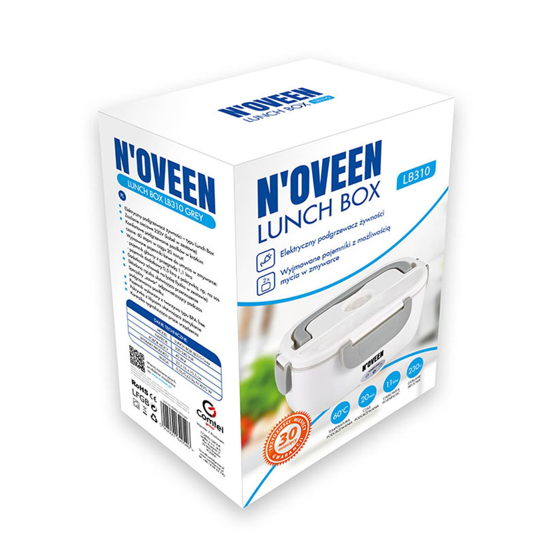 Calentador eléctrico de comida para fiambrera Noveen LB310, gris