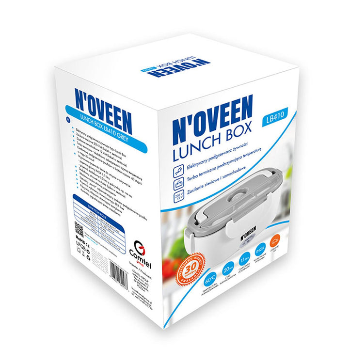Calentador eléctrico de comida para fiambrera Noveen LB410, gris