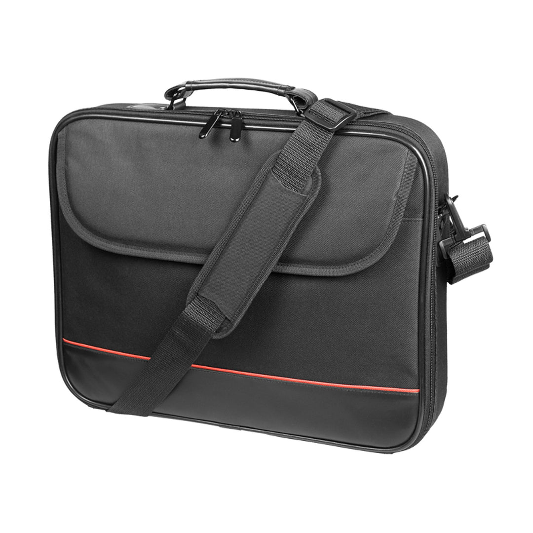 Bolsa para portátil de 17'' Tracer, bolsillo exterior con cierre de velcro, cremallera bidireccional, Straight