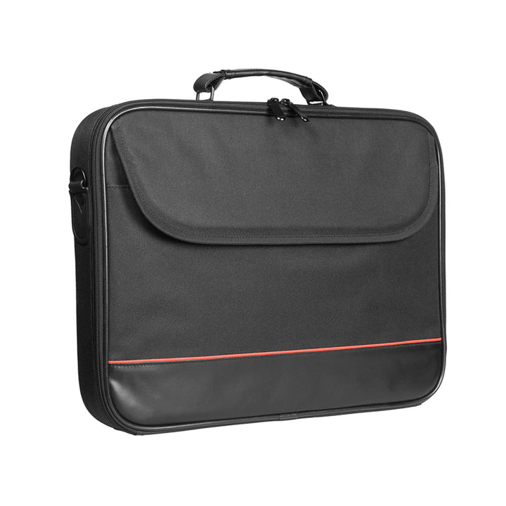 Bolsa para portátil de 17'' Tracer, bolsillo exterior con cierre de velcro, cremallera bidireccional, Straight