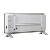 Convector eléctrico de vidrio templado Concept KS4000 blanco.