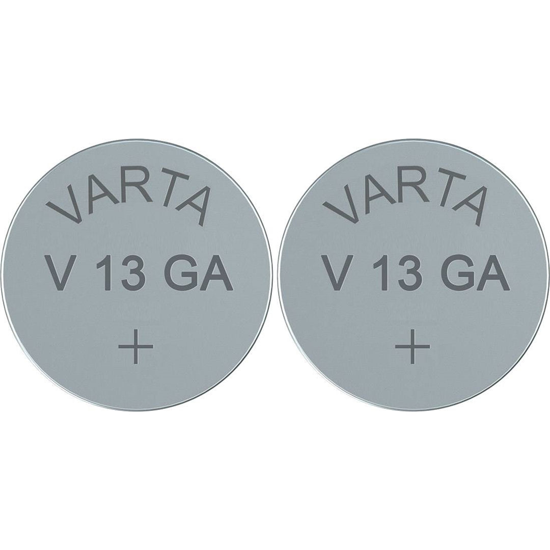 2 baterías alcalinas Varta V13GA LR44 AG13, de alta calidad