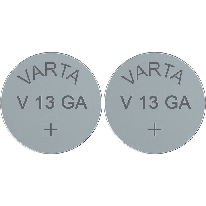 2 baterías alcalinas Varta V13GA LR44 AG13, de alta calidad