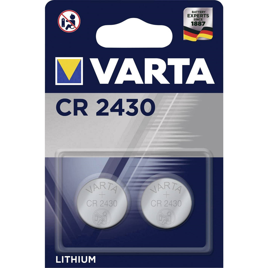 BATERÍA CR2430 3V LITOWA VARTA PROFESSIONAL - 2 piezas