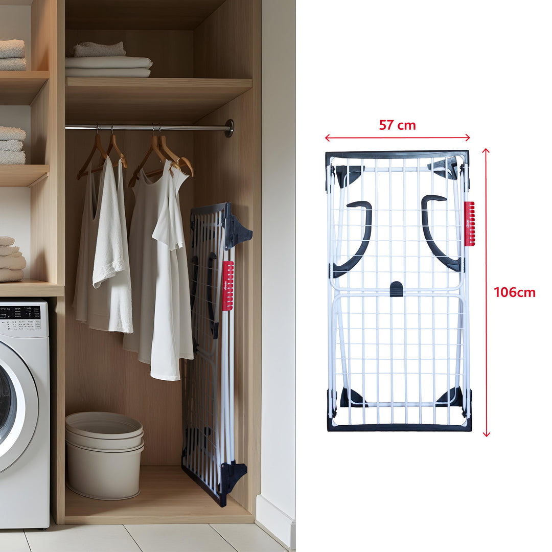 Secador de roupa Vileda Premium 2 em 1 com trava lateral